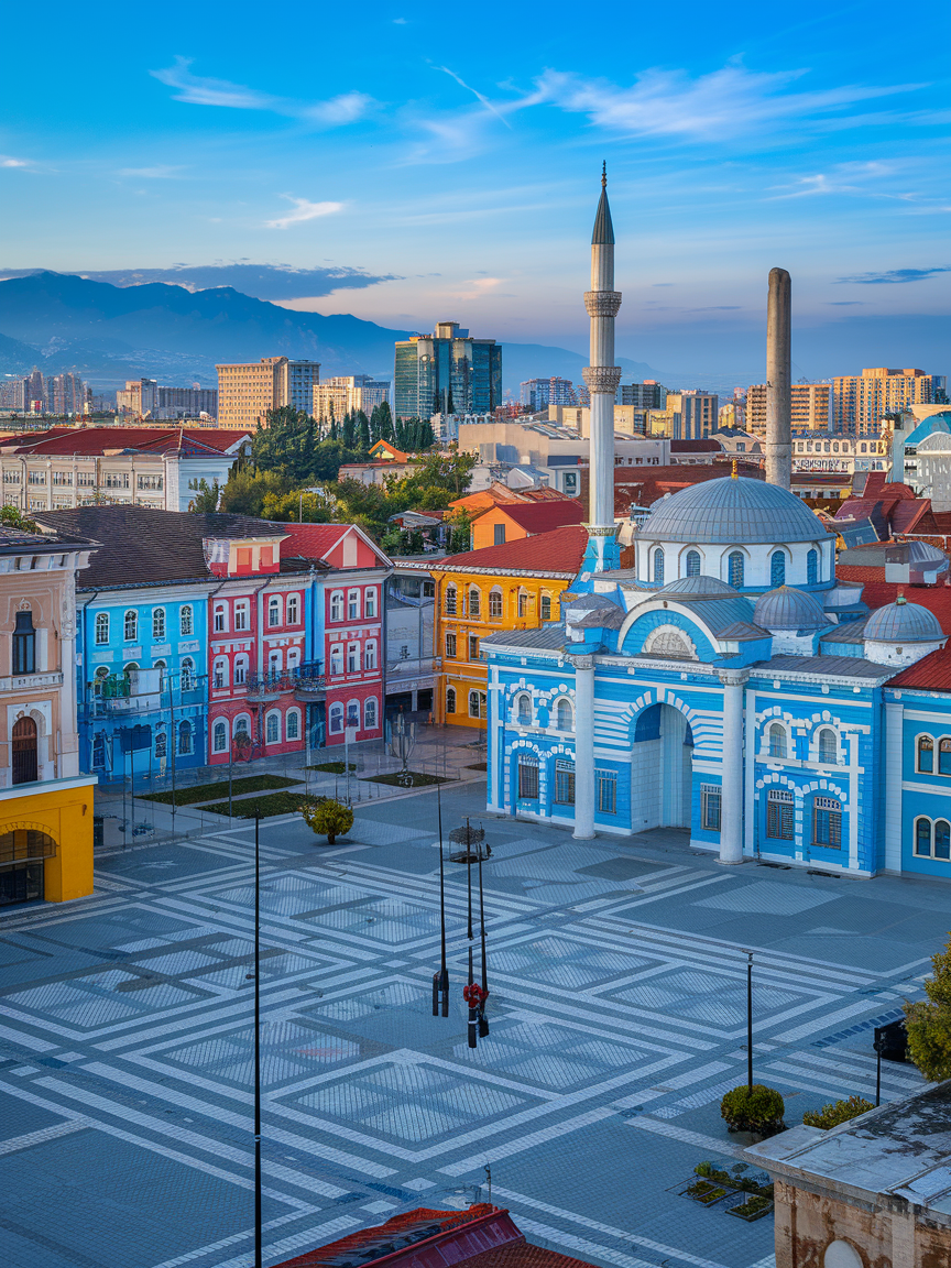 Tirana Albania city