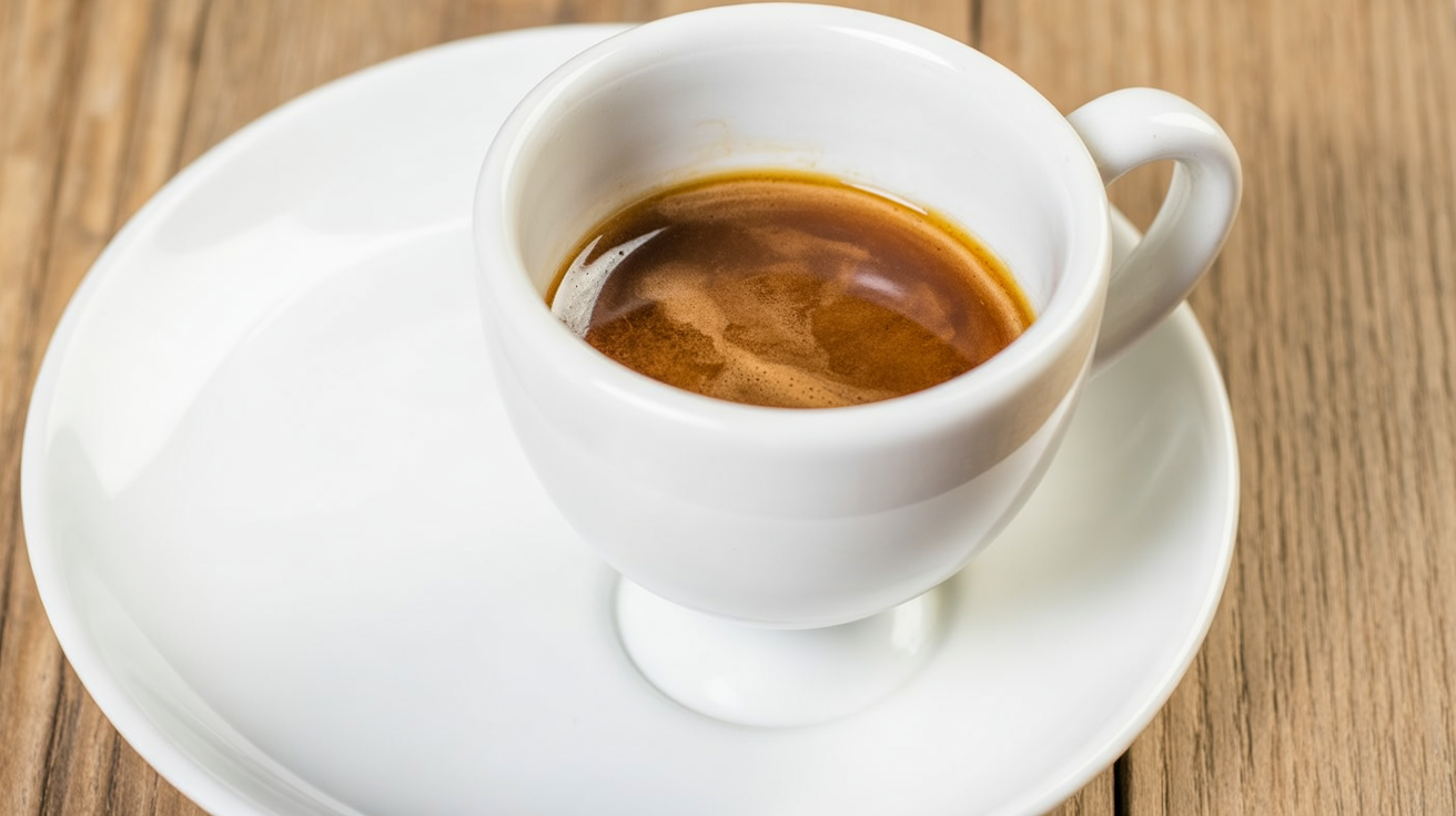 The macchiato — espresso with a dash of milk — is the default Albanian coffee order; the question 