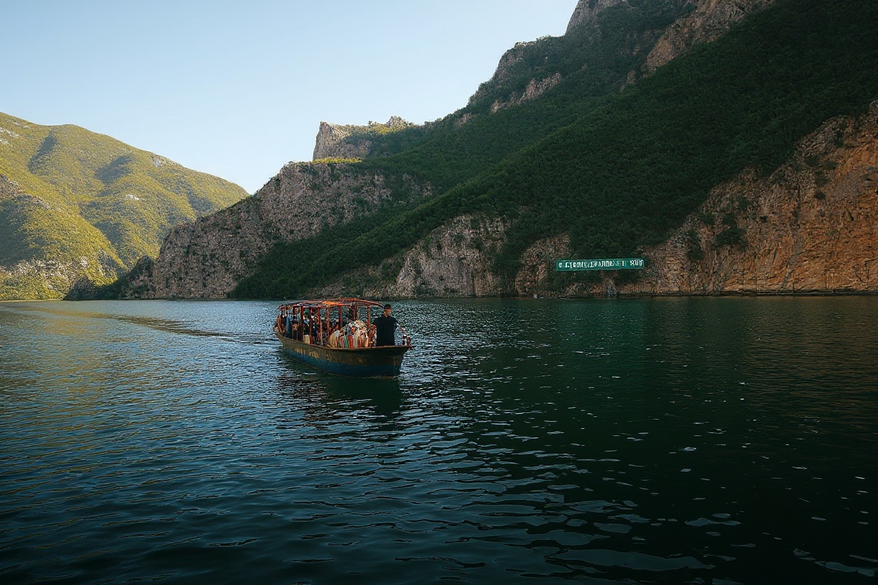 What to Expect on the Ferry — Komani Lake, Vietnam