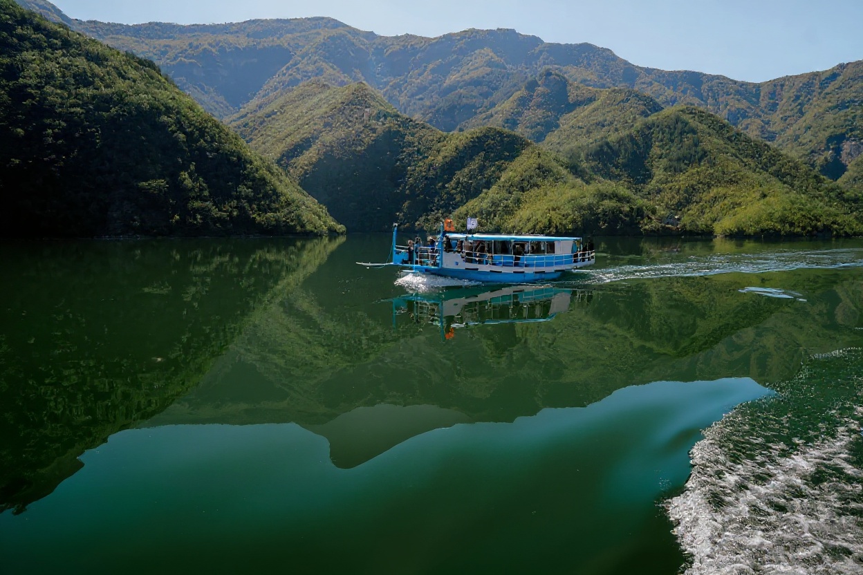 Komani to Valbona: The Full Route — Komani Lake, Vietnam