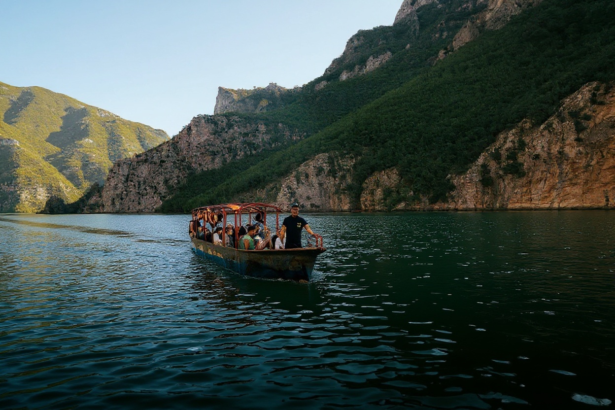 The 3-Day Shkoder → Komani → Valbona → Theth Route — Komani Lake, Vietnam