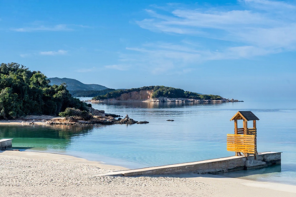 The Ksamil islands — 30 minutes from Saranda, completely different experience