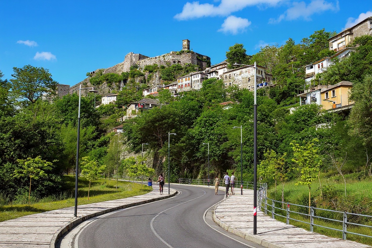 Gjirokaster — 2 hours from Saranda, worth the detour north